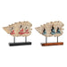 Декоративна фигурка DKD Home Decor 38 x 6 x 29,5 cm Червен