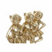 Декоративна фигурка DKD Home Decor FZ-91957 Златен