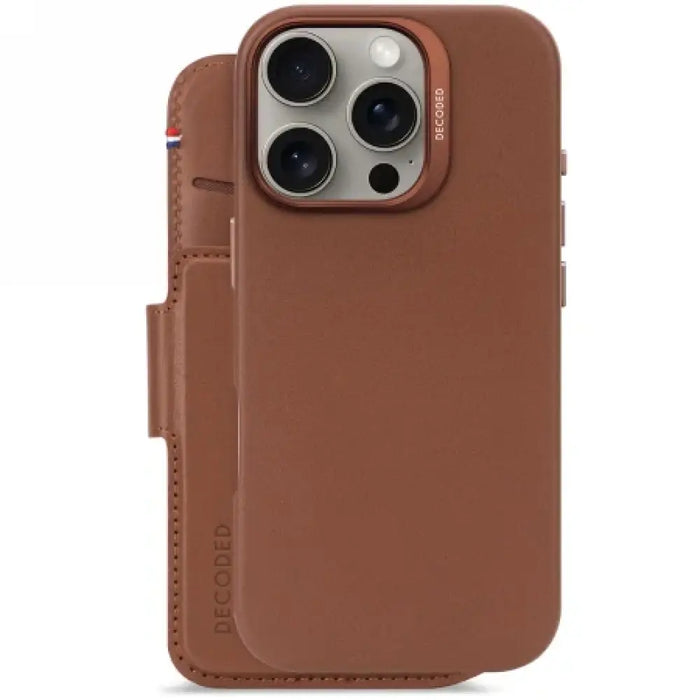 Декодиран кожен портфейл MagSafe Case с портфейл за iPhone