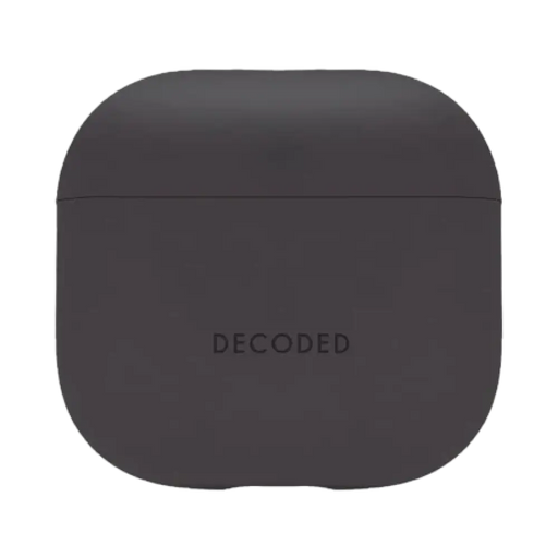Декодиран силиконов калъф за AirPods 4 - графит