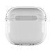 Декодиран силиконов калъф за AirPods 4 - прозрачен