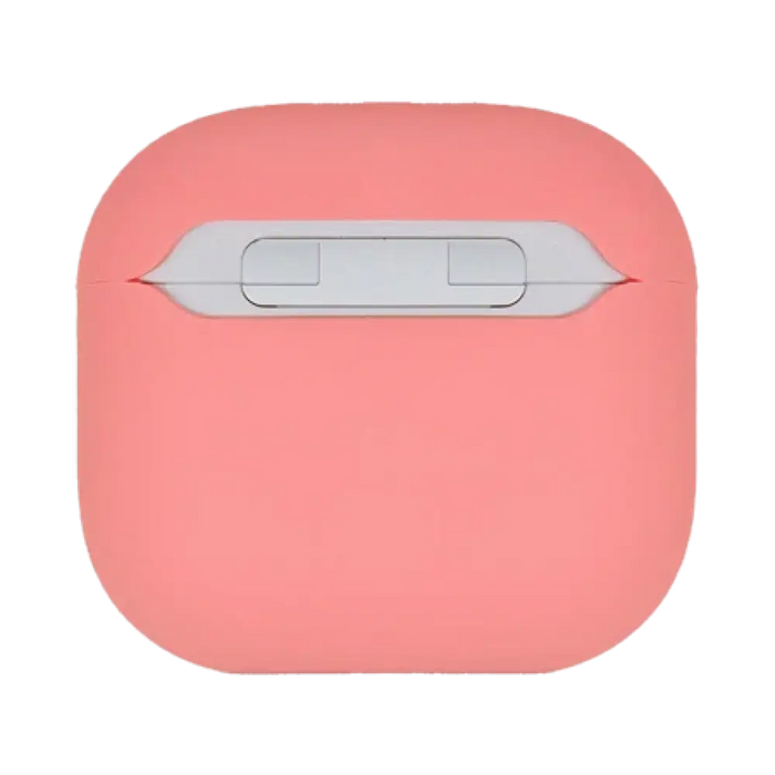 Декодиран силиконов калъф за AirPods 4 - розов