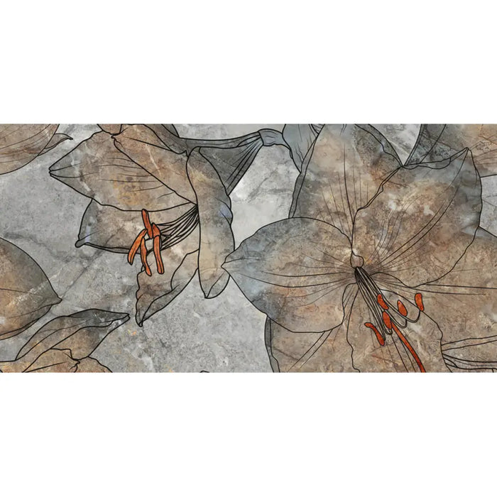 ДЕКОР CERAMICA COLOR ROCK ISLAND FLOWERS 30X60 CM