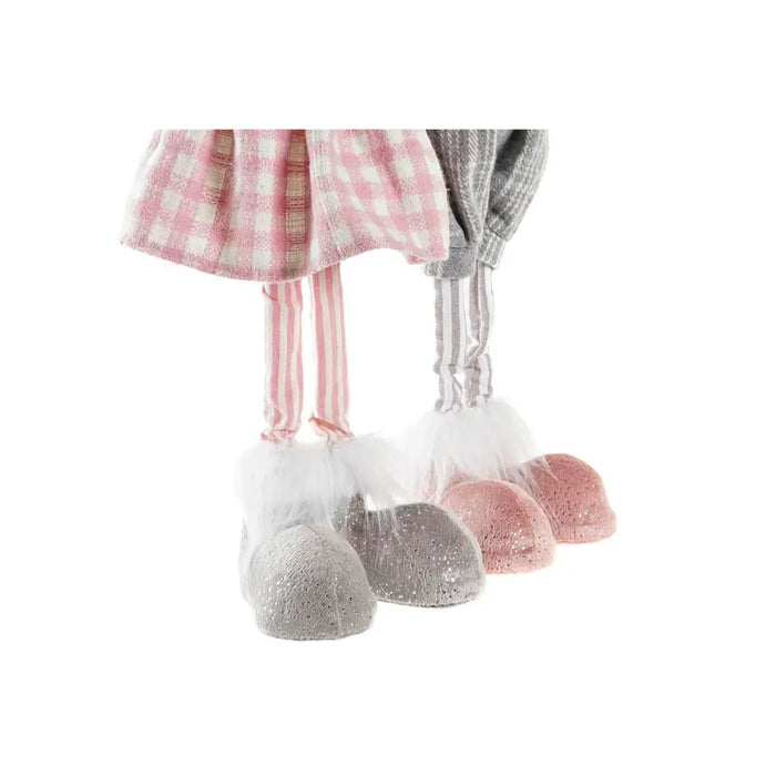 Декоративна фигурка DKD Home Decor Коледа полиестер Елен