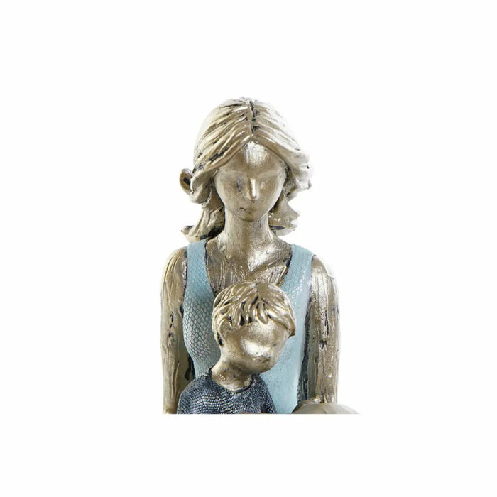 Декоративна фигурка DKD Home Decor Син Златен Дама 15 x 9,5