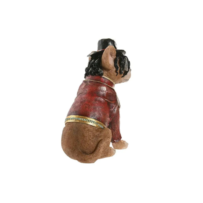 Декоративна фигурка Home ESPRIT Кафяв Златен Кестен Куче
