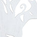 Декорация за стена DKD Home Decor 100 x 1 x 100 cm Черен