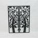 Декорация за стена DKD Home Decor (2 Части) Дърво Метал