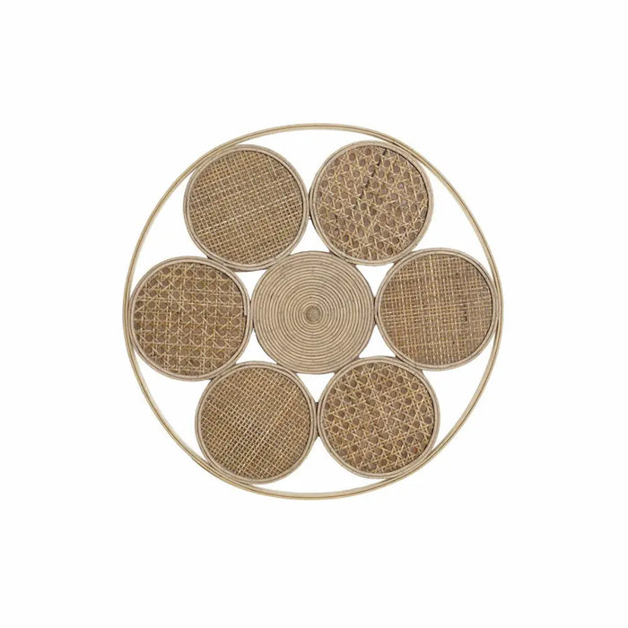 Декорация за стена DKD Home Decor 45,5 x 2 x 45,5 cm