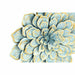 Декорация за стена DKD Home Decor 61 x 8 x 61 cm Цвете Син
