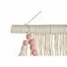 Декорация за стена DKD Home Decor 70 x 3 x 85 cm Син Розов