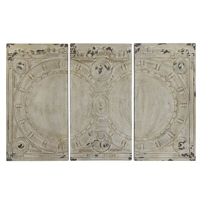 Декорация за стена DKD Home Decor Бежов Неокласически 178 x