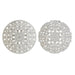 Декорация за стена DKD Home Decor Бял Mandala Индианец