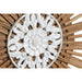 Декорация за стена DKD Home Decor Бял Кафяв Естествен Град