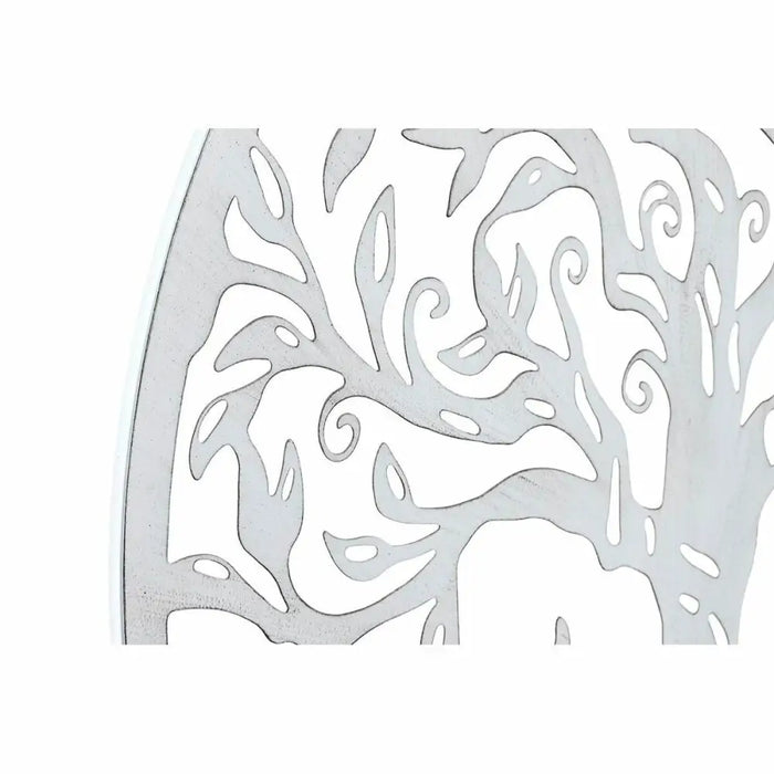 Декорация за стена DKD Home Decor Черен Метал Бял Индианец