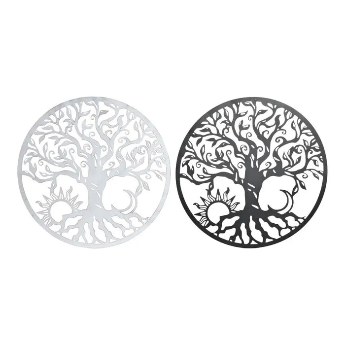 Декорация за стена DKD Home Decor Черен Метал Бял Индианец