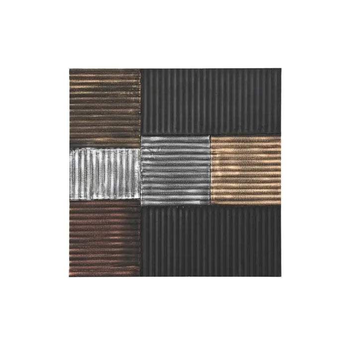 Декорация за стена DKD Home Decor Черен Златен Glamour