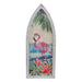 Декорация за стена DKD Home Decor Дървен Розово фламинго