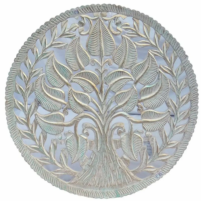 Декорация за стена DKD Home Decor Дърво MDF (90 x 2 x 90 cm)