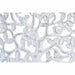 Декорация за стена DKD Home Decor Дърво MDF Бял (80 x 2 x
