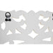 Декорация за стена DKD Home Decor Огледало Бял Дървен MDF