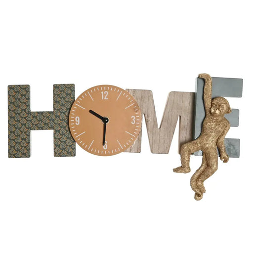 Декорация за стена DKD Home Decor Жълт Зелен Тропически 42