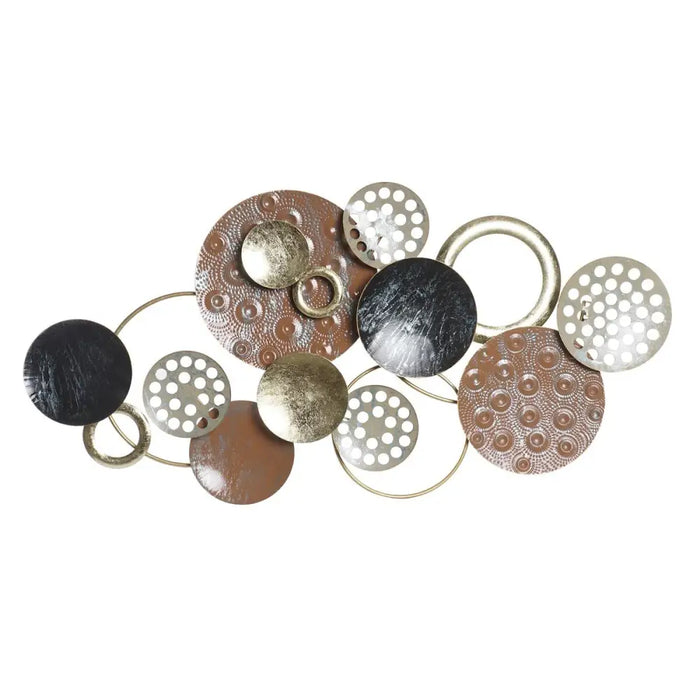 Декорация за стена DKD Home Decor Златен Метал теракота