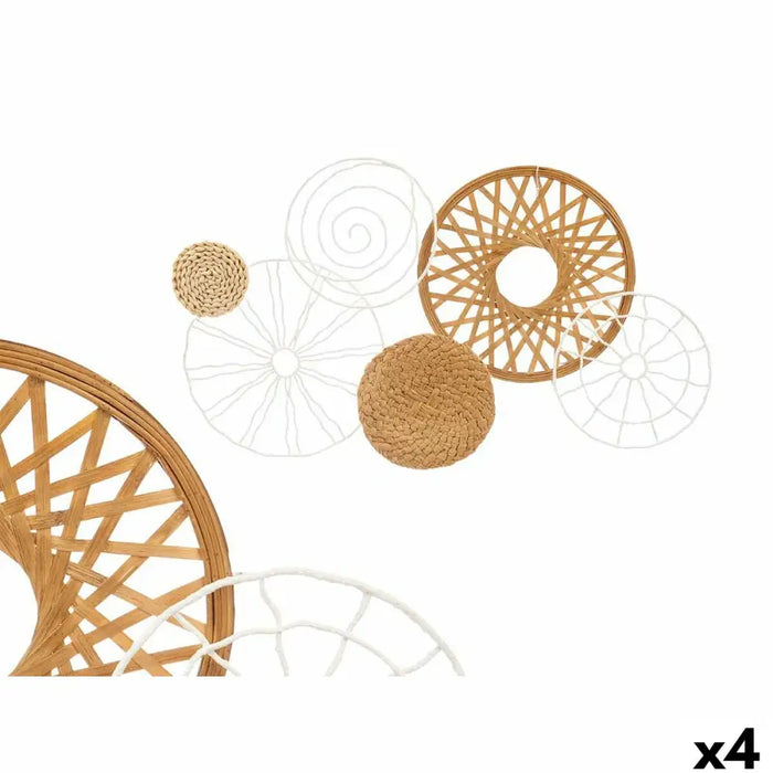 Декорация за стена Gift Decor 23SMB1746 23SMB1746 Бял Кафяв