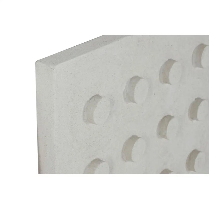 Декорация за стена Home ESPRIT Бял Дървен MDF Модерен 80 x