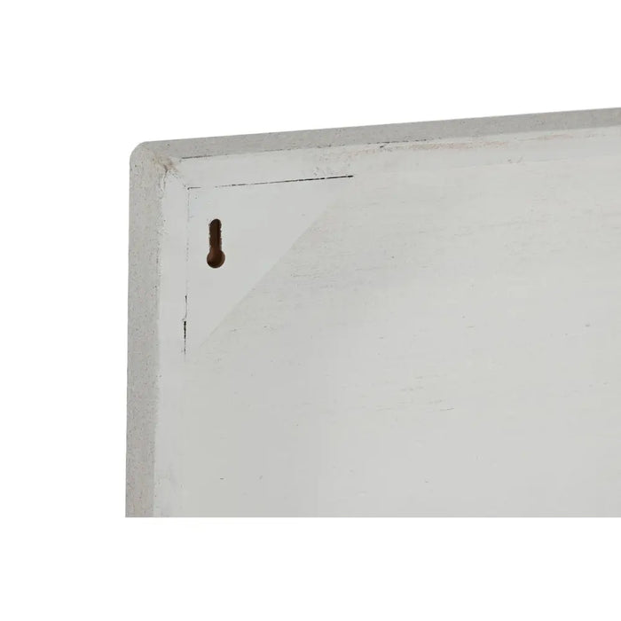 Декорация за стена Home ESPRIT Бял Дървен MDF Модерен 80 x