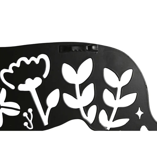 Декорация за стена Home ESPRIT Черен Куче 40 x 1 x 33 cm (4