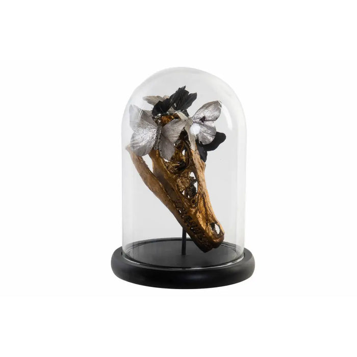 Декоративна фигурка DKD Home Decor Черен Златен Пеперуди 17