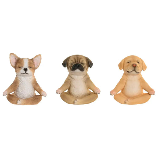 Декоративна фигурка Home ESPRIT Кафяв Куче 14,5 X 9,5 X 16
