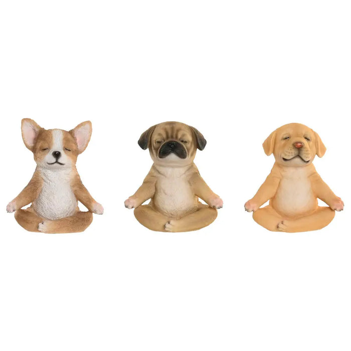 Декоративна фигурка Home ESPRIT Кафяв Куче 14,5 X 9,5 X 16