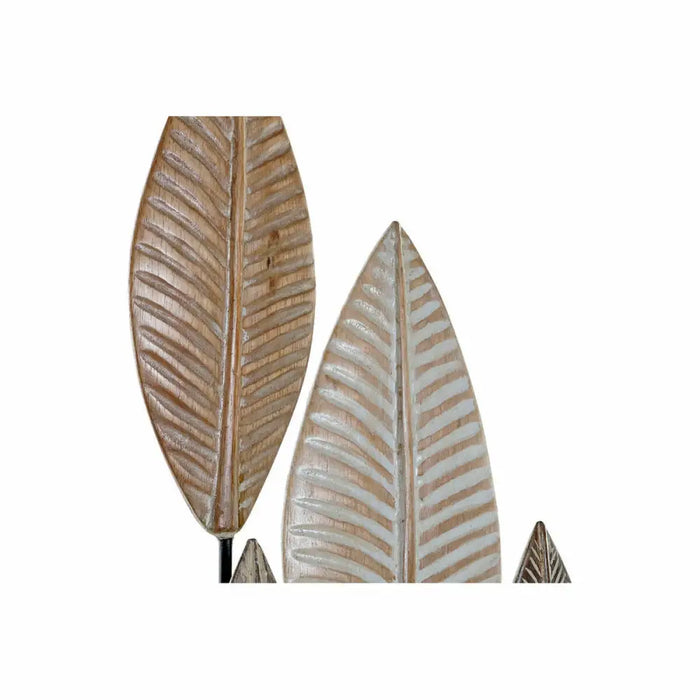 Декоративна фигурка DKD Home Decor Бамбук Желязо Листи (33