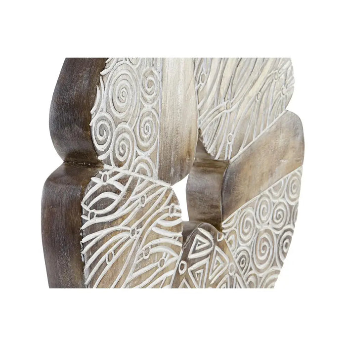 Декоративна фигурка DKD Home Decor Бял Кафяв Абстрактен 40
