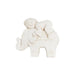 Декоративна фигурка DKD Home Decor Бял Слон Ориенталски 44