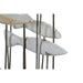 Декоративна фигурка Home ESPRIT Бял Кафяв Спирали 45 x 15 x
