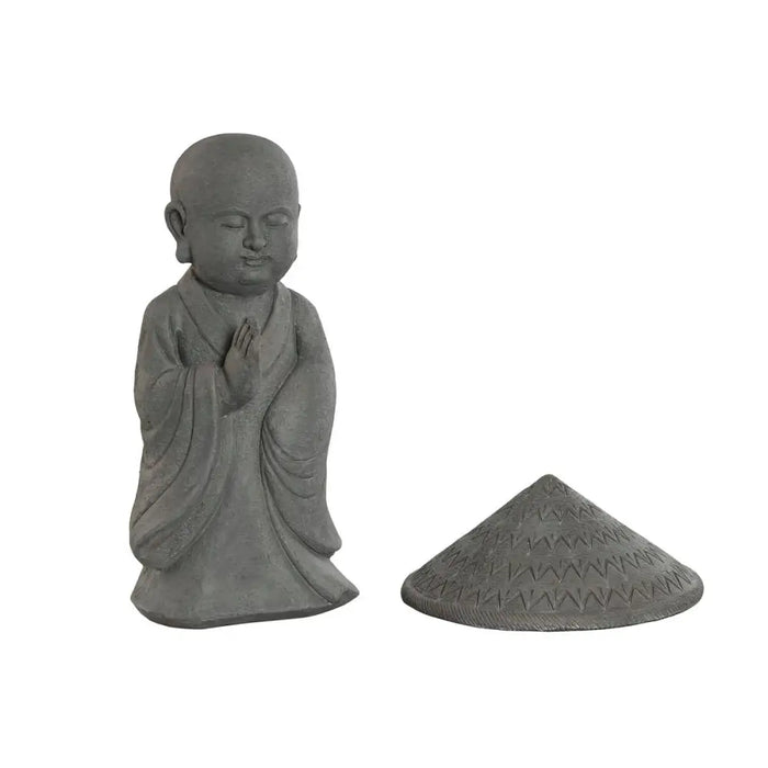 Декоративна фигурка Home ESPRIT Сив Монах Ориенталски 30 x