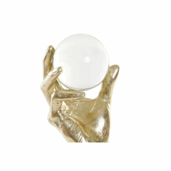 Декоративна фигурка DKD Home Decor Черен Златен Ръка 13,5 x