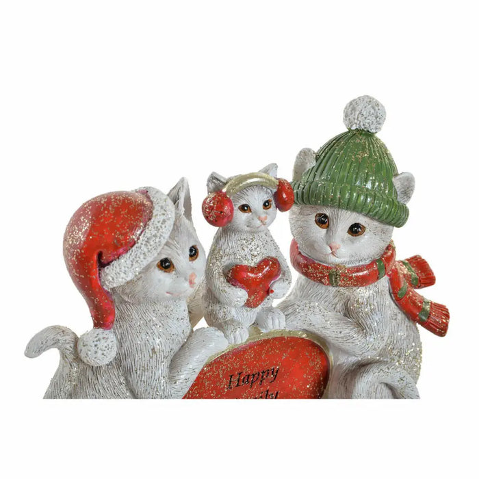 Декоративна фигурка DKD Home Decor Котка 12,5 x 3 x 9,5 cm