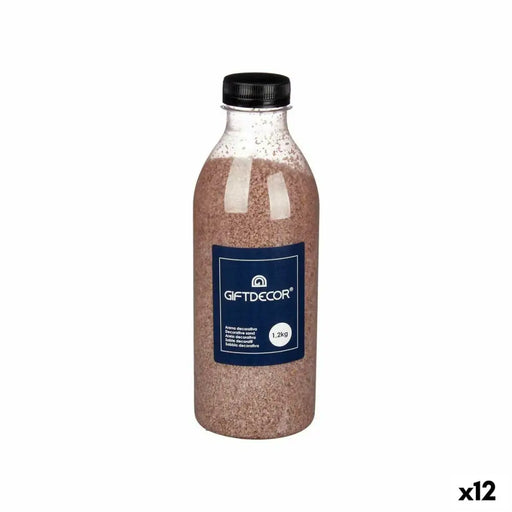 Декоративен пясък Gift Decor Кафяв 1,2 kg 7,5 x 21,8 x 7,5