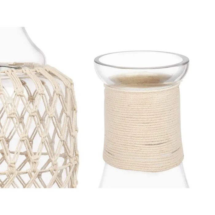 Декоративна бутилка Gift Decor 21638W 21638W Бял Прозрачен