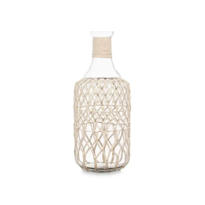 Декоративна бутилка Gift Decor 21638W 21638W Бял Прозрачен