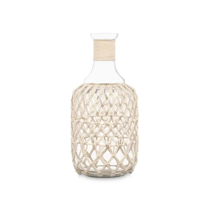 Декоративна бутилка Gift Decor 21639W 21639W Бял Прозрачен