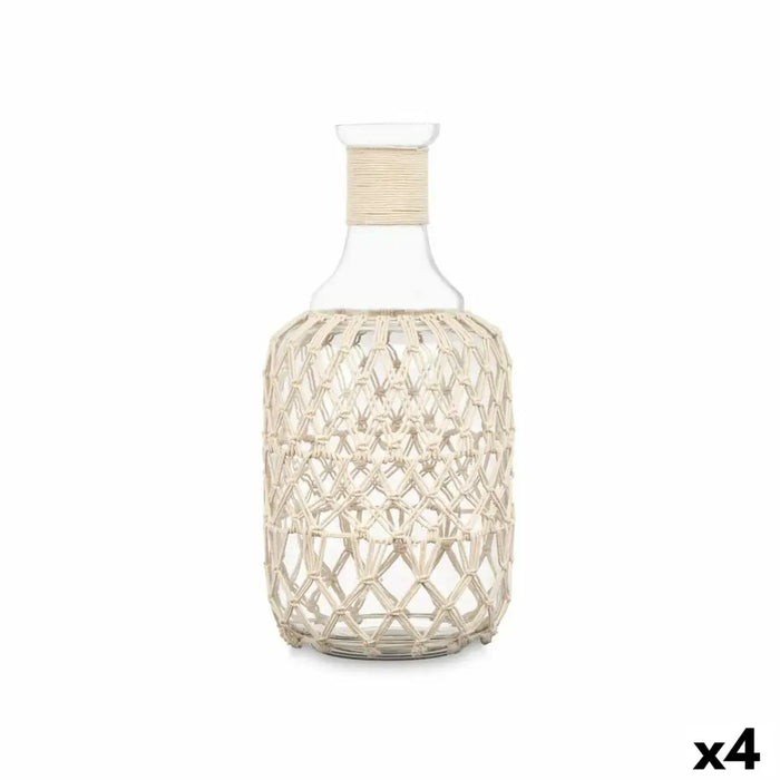 Декоративна бутилка Gift Decor 21639W 21639W Бял Прозрачен