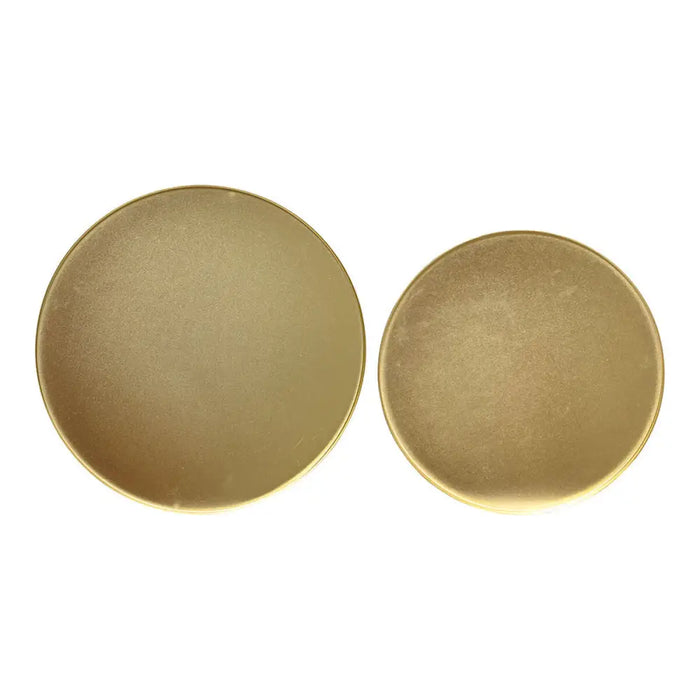 Декоративна чиния Decoris Златен (2 броя)