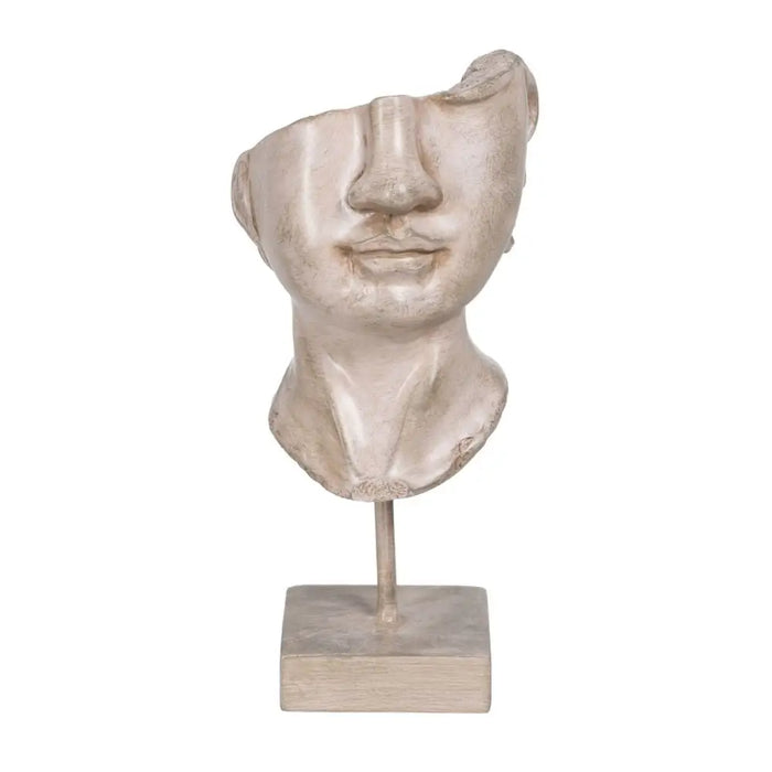 Декоративна фигурка Бежов Лице 12,5 x 13,5 x 27,5 cm