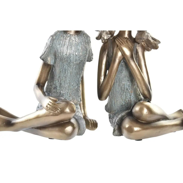 Декоративна фигурка DKD Home Decor 17 x 13 x 22 cm Червен