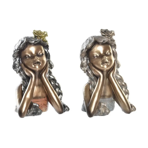 Декоративна фигурка DKD Home Decor 17 x 14 x 25 cm Червен